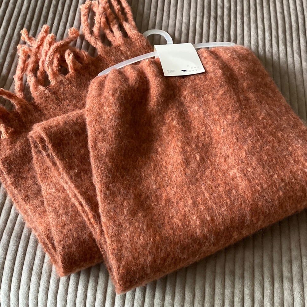 Orange scarf